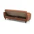 Atelier del Sofa Trosed na razvlačenje Zaden 207x86x77cm Bronzani