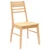 Trpezarijske stolice 2 pcs Prirodna 43 x 54 x 89 cm