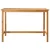 Stol za bar Prirodna 150 x 75 x 105 cm Čvrsto teak drvo