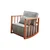 Atelier del Sofa Fotelja Sallanan 71x57x80cm Plava