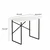 HANAH HOME Radni sto Modena White