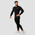 GymBeam Kompresivne helanke Mid Black