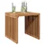 Vrtni bočni stol Smeđa 45 x 42,5 x 45 cm Čvrsto teak drvo