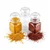 20X kozarcev za začimbe, med, sveče, čaj 120 ml + 252 nalepk/etikete