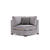 Atelier del Sofa Ugaona garnitura Lena 94x85x296cm Svetlosiva
