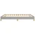 Greatstore Posteljni okvir svetlo siv 180x200 cm blago