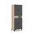 Hanah Home cipelarnik Jerma, 63,5 cm, hrast Sonoma / antracit