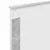 Vidaxl Konstrukcija postelje s predalom Betonsko siva 90 x 200 cm