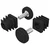 Furnirni nivelatori Podesiva 2 pcs Crna M6 PP