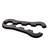 Master Series Trapped Wrist & Ankle Stocks Black