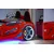 Hanah Home Dečiji krevet - auto 130x60??x235cm Crni