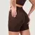 GymBeam Women‘s NEO Seamless Shorts Mocha