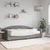 Vidaxl Dnevna postelja z vzmetnico taupe 100x200 cm blago