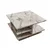 Hanah Home Klub sto Skull, 80x40x80 cm, Prljavo beli