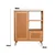 Hanah Home Komoda Jüt Multi Hrast