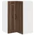 Zidni kutni ormar PORTO Smeđi hrast 57 x 57 x 80 cm