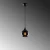 Opviq Luster Smoked-010, 114cm15x15 cm