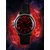 U-Boat 9305 Darkmoon SS Red Glass Mens Watch 40mm 5ATM
