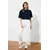 Trendyol Milla Ženska majica TWOSS20TS0121, Tamnoplava