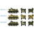 Vojska Fast Assembly 7513 - M7 PRIEST/KANGAROO (1:72)