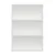 Hanah Home polica za knjige Adel 2 Shelf, 60 cm, bela