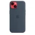 iPhone 14 Silicone Case sa MagSafe-om - Storm Blue
