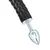 LateToBed BDSM Line Weave Devil Tail Butt Plug Black