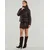 MICHAEL Michael Kors COLLARLESS PACKABLE JACKET W CORDUROY TRIM Kostanjeva