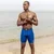 Peak Sport Šorc za Trening F33077 Blue