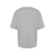 Trendyol Gray Oversize 100% Cotton Crew Neck Minimal Text Printed T-Shirt