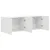TV zidni ormar 2 pcs Bijelo 59,5 x 31 x 40 cm Konstruirano drvo