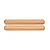 Zveneče palice bukev 25x200mm par Goldon 33030
