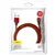 shumee Pleten kabel USB - iPhone Lightning 1,8 m - rdeč