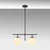 Conceptum Hypnose Luster Roe-10755, 52x15x36-76cm, IP20, Crni