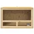 vidaXL Terarij Rjava 80 x 50 x 50 cm OSB