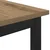 klupa Umjetnička hrastovina 80 x 35 x 45 cm Konstruirano drvo