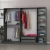HANAH HOME Garderober Kale 190 Anthracite v2