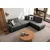 Atelier del Sofa Ugaona garnitura na razvlačenje S-Loft Right, 206 x 290 x 90 cm, Antracit