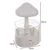Ruhhy 24378-Ovlaživač zraka s LED noćnom lampom i rain efektom – 450 ml, aromaterapija, USB-C