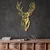 Wallity Zidna dekoracija Red Deer 3, 42x70 cm, Zlatna