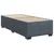 Vidaxl Box spring postelja z vzmetnico temno siva 80x200 cm žamet