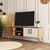 Hanah home TV Komoda Exxen Hrast-Bela