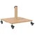 Baza za suncobran Svjetlo drvo 45 x 45 x 31,5 cm