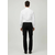 Elit Muške keper pantalone Regular Fit Bi-Stretch udobnost, Crne