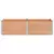 vidaXL Vrtna visoka greda Rjava 200 x 100 x 54 cm alu.