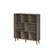 HANAH HOME Polica za knjige Bristol Anthracite