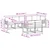 Set vanjskih sofa s jastukom 8 pcs Bijela i krem Poliester