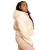 BeastPink Women‘s Bliss Hoodie Jacket Ivory