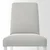 STRANDTORP / BERGMUND Sto i 6 stolica, bela/Orrsta svetlosiva, 150/205/260 cm