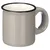 shumee Komplet skodelic za espresso 100 ml sivih barv